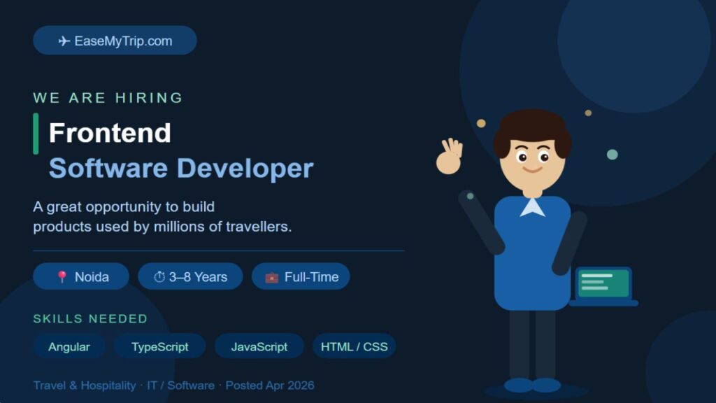 Frontend Software Developer – EaseMyTrip.com