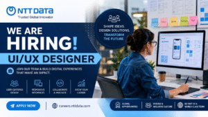 NTT DATA UI/UX Designer Recruitment 2026