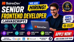 Senior Frontend Developer (JavaScript) – Remote Job Opportunity